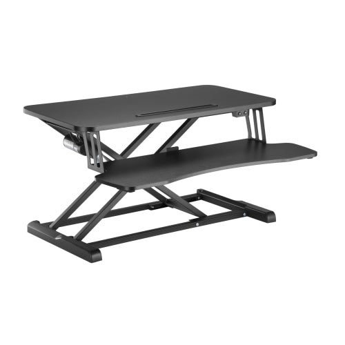Electric Desk Riser | Motorized Height Adjustable Converter.