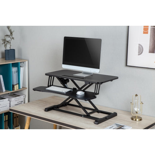 Electric Desk Riser | Motorized Height Adjustable Converter.