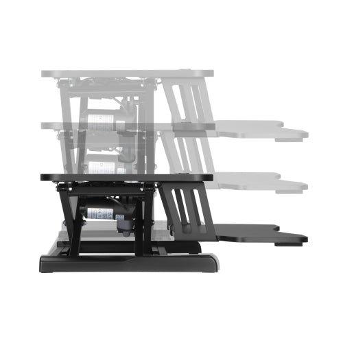 Electric Desk Riser | Motorized Height Adjustable Converter.