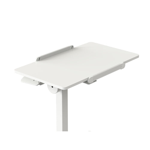 UPLITE White/Black Adjustable Standing Desk – Compact Laptop & Home Office Workstation
