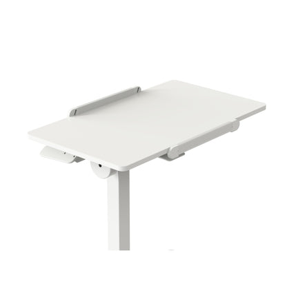 UPLITE White/Black Adjustable Standing Desk – Compact Laptop & Home Office Workstation