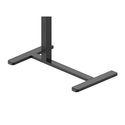 UPLITE White/Black Adjustable Standing Desk – Compact Laptop & Home Office Workstation