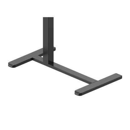 UPLITE White/Black Adjustable Standing Desk – Compact Laptop & Home Office Workstation