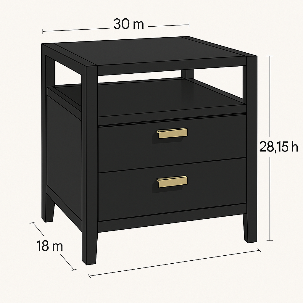 Moc Da Nightstand