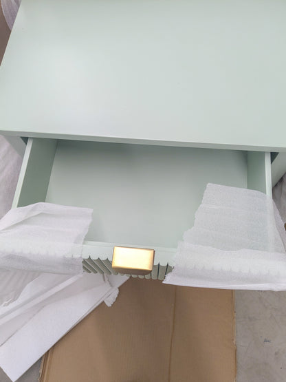VAST Modern fluted drawer cabinet - Sage Green