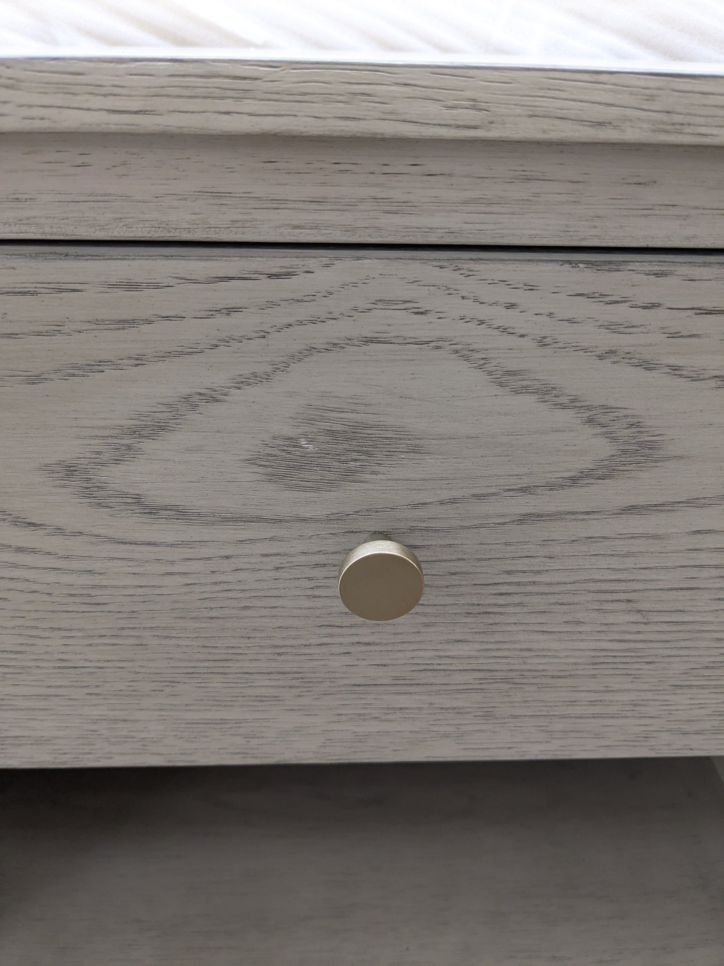 VAST Modern Nightstand - Light Oak Finish