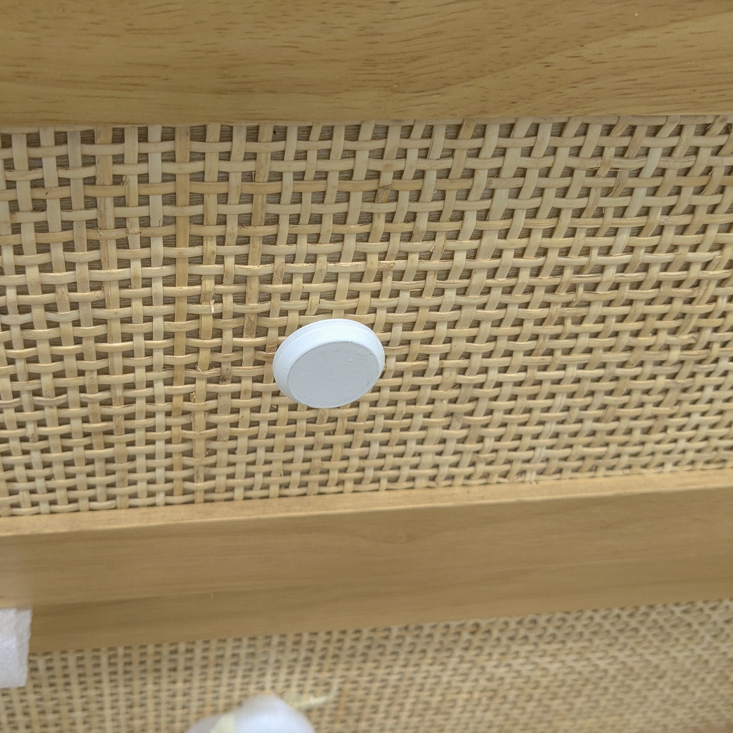 VAST Natural Rattan & Wood 6-Drawer Dresser
