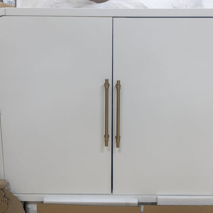 ✨ VAST Modern White Sideboard – Stylish, Spacious, and Built for Any Home ✨